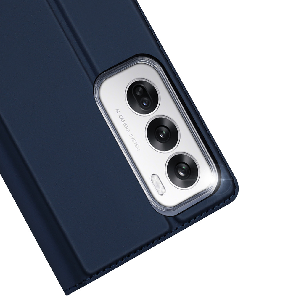 Etui Dux Ducis Skin Pro do Oppo Reno12, granatowe